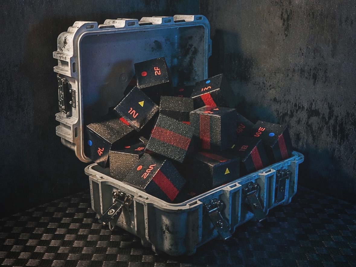 Hexa-1 Quantum Cubes - they power the ship